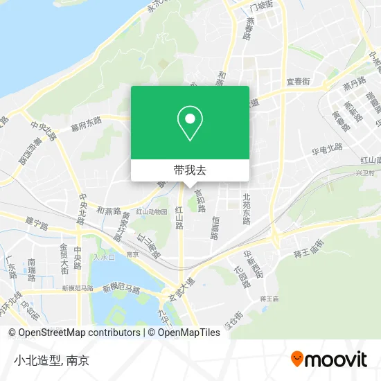 小北造型地图