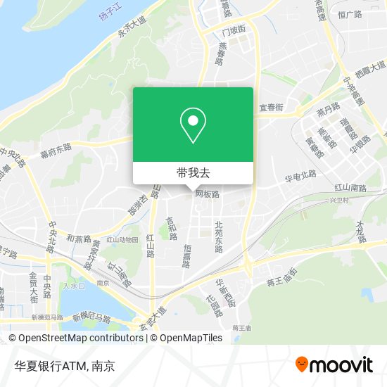 华夏银行ATM地图