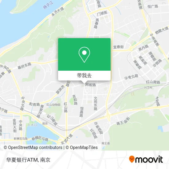 华夏银行ATM地图