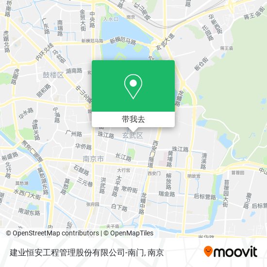 建业恒安工程管理股份有限公司-南门地图