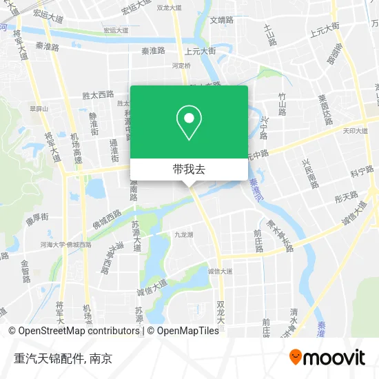 重汽天锦配件地图