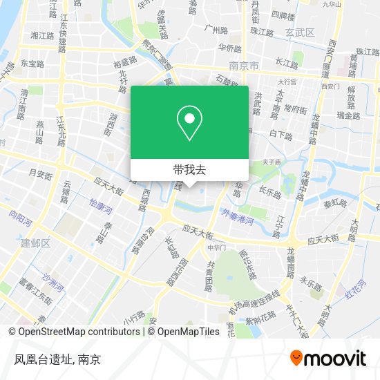 凤凰台遗址地图