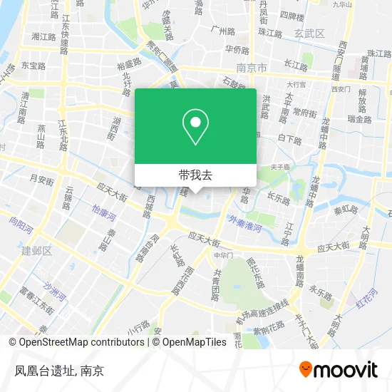 凤凰台遗址地图