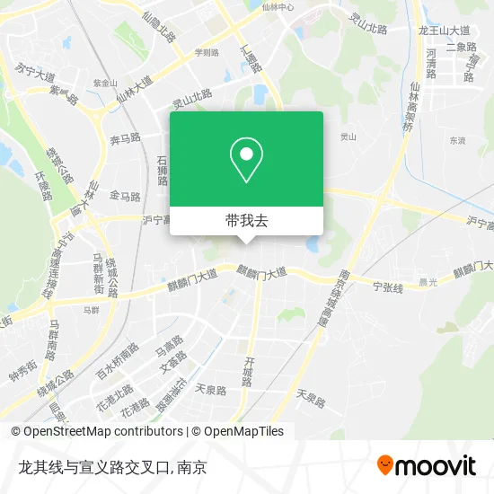 龙其线与宣义路交叉口地图