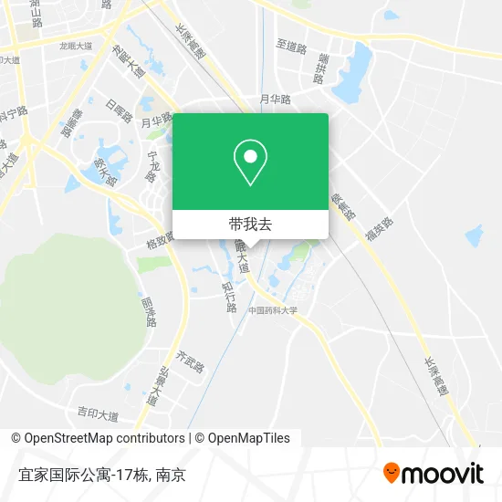 宜家国际公寓-17栋地图
