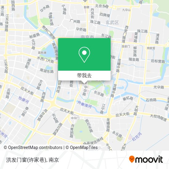 洪发门窗(许家巷)地图