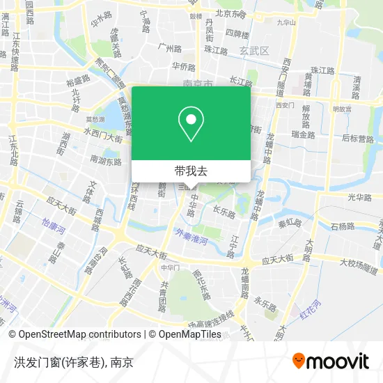 洪发门窗(许家巷)地图