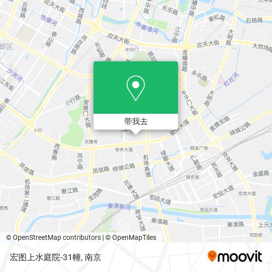 宏图上水庭院-31幢地图