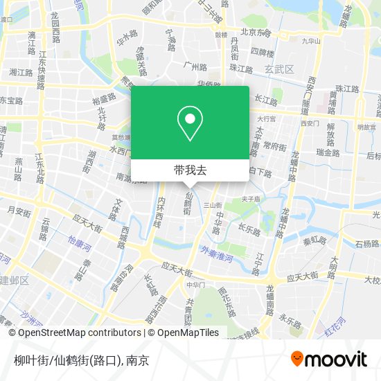 柳叶街/仙鹤街(路口)地图