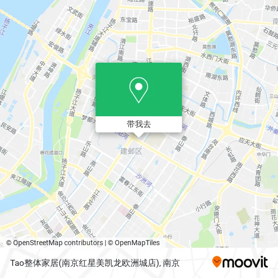 Tao整体家居(南京红星美凯龙欧洲城店)地图