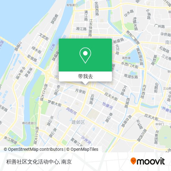 积善社区文化活动中心地图
