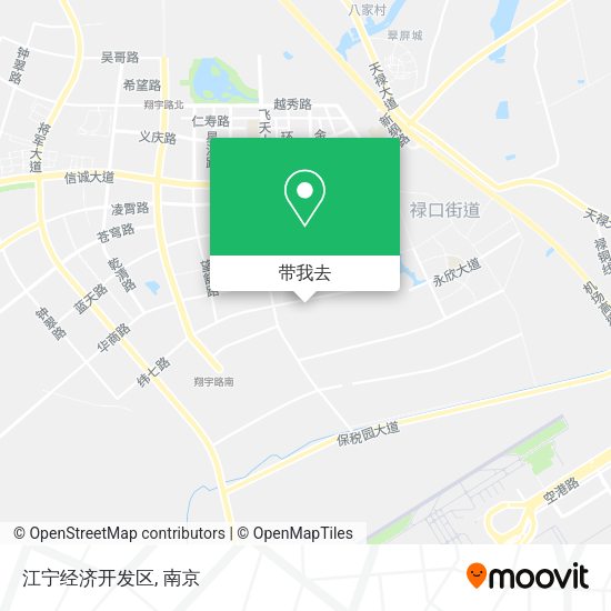 江宁经济开发区地图