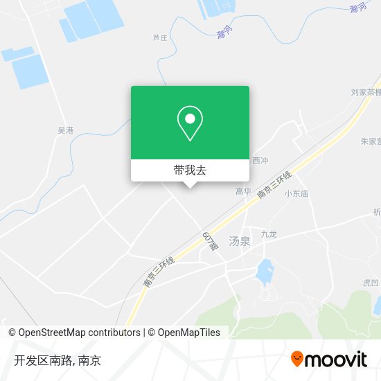 开发区南路地图