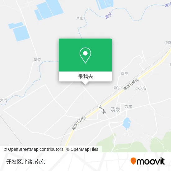 开发区北路地图