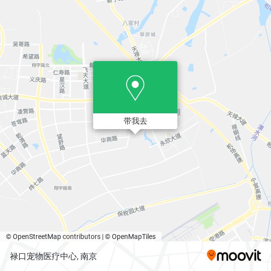 禄口宠物医疗中心地图