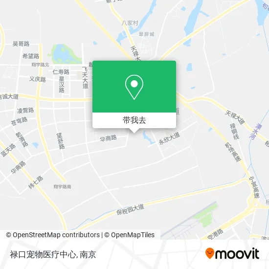 禄口宠物医疗中心地图