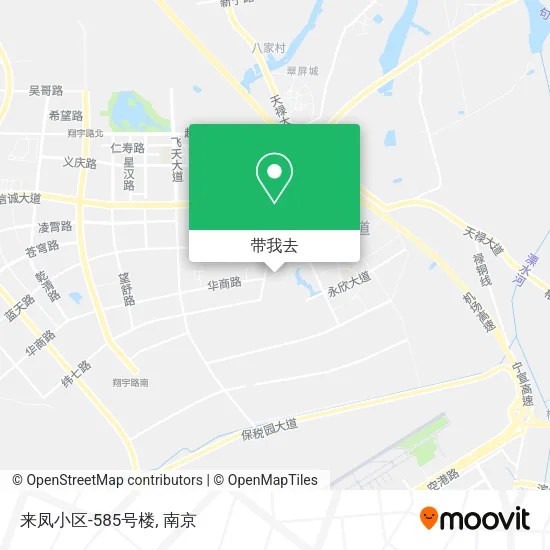 来凤小区-585号楼地图