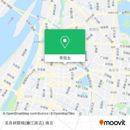 吴良材眼镜(嫩江路店)地图