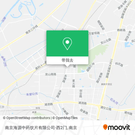 南京海源中药饮片有限公司-西2门地图
