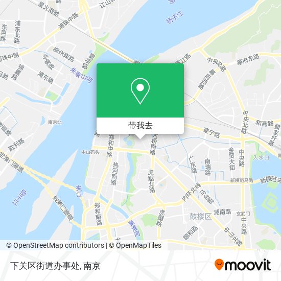 下关区街道办事处地图