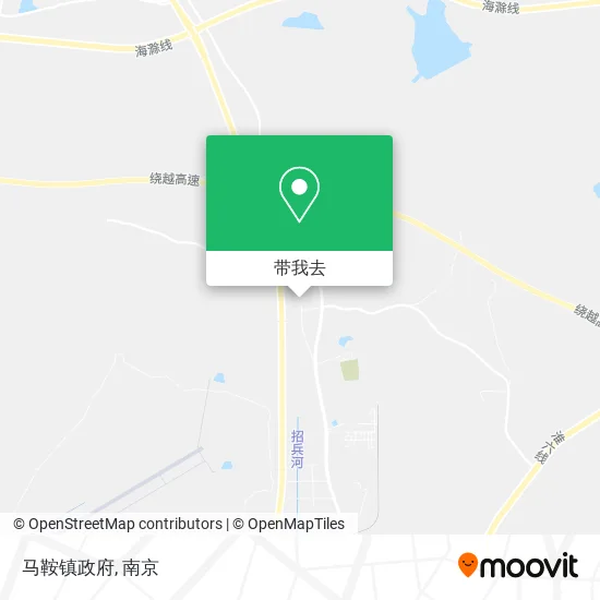 马鞍镇政府地图