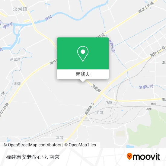 福建惠安老帝石业地图