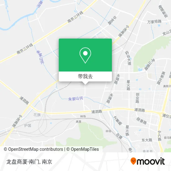龙盘商厦-南门地图