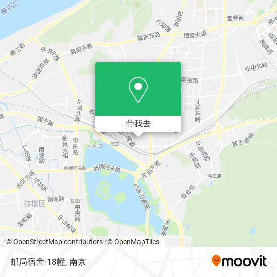 邮局宿舍-18幢地图