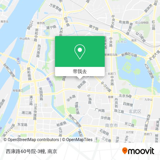 西康路60号院-3幢地图