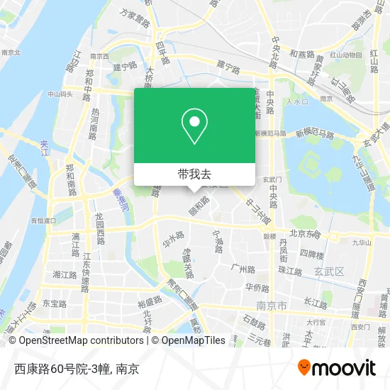 西康路60号院-3幢地图