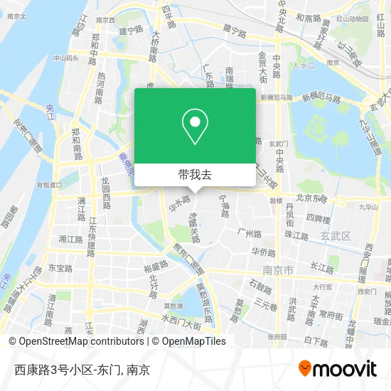 西康路3号小区-东门地图