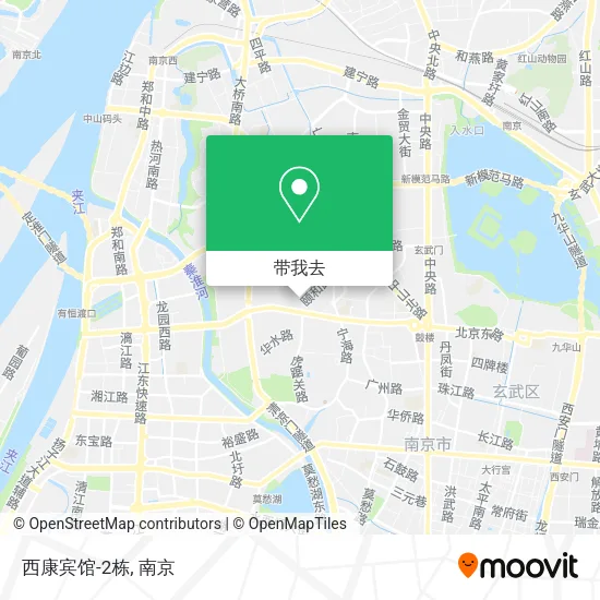 西康宾馆-2栋地图