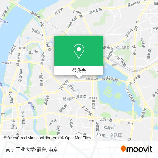 南京工业大学-宿舍地图