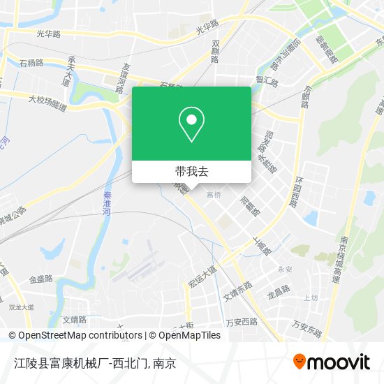 江陵县富康机械厂-西北门地图