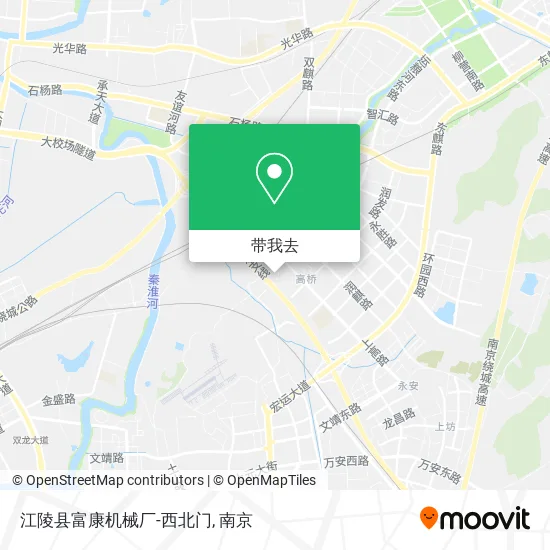 江陵县富康机械厂-西北门地图