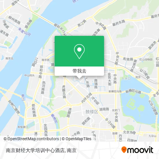 南京财经大学培训中心酒店地图