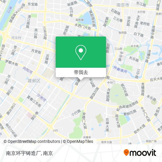 南京环宇铸造厂地图