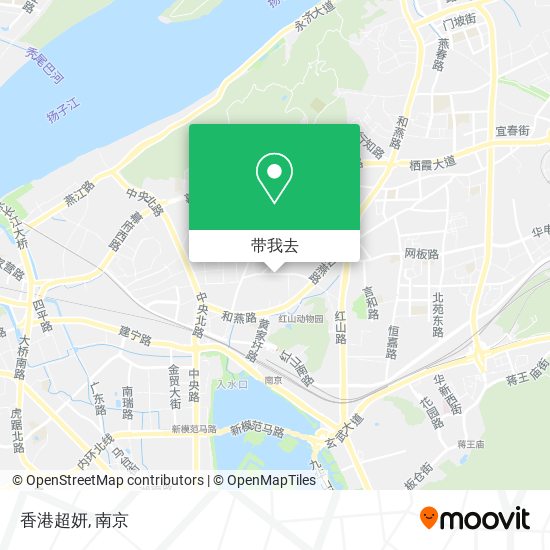 香港超妍地图