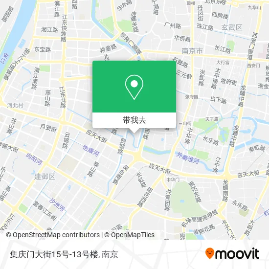 集庆门大街15号-13号楼地图