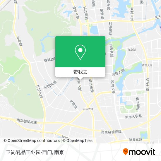 卫岗乳品工业园-西门地图