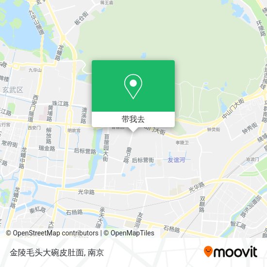 金陵毛头大碗皮肚面地图