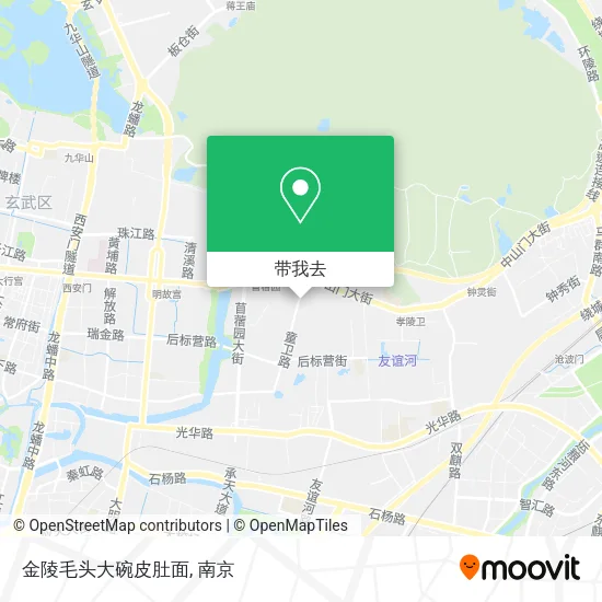金陵毛头大碗皮肚面地图