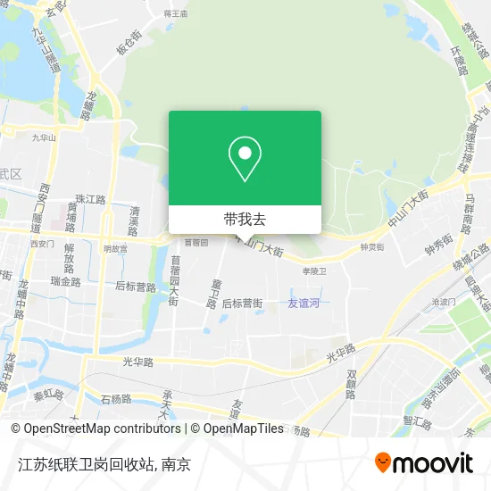 江苏纸联卫岗回收站地图