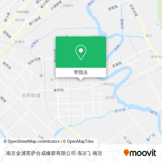 南京金浦英萨合成橡胶有限公司-东3门地图