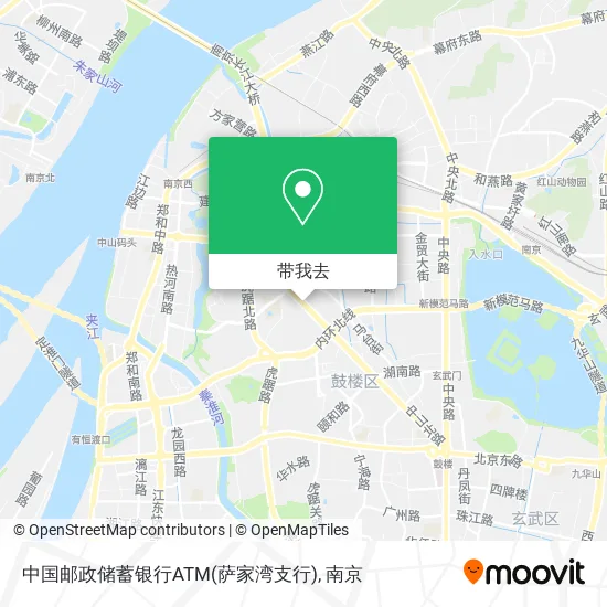 中国邮政储蓄银行ATM(萨家湾支行)地图