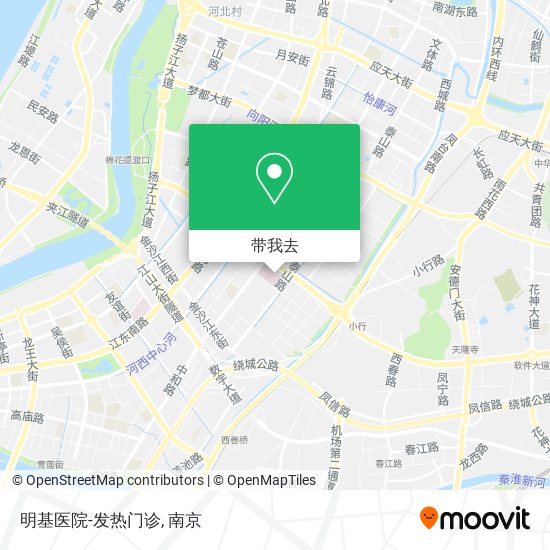 明基医院-发热门诊地图