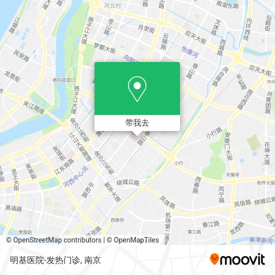 明基医院-发热门诊地图