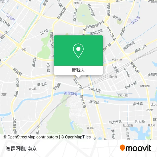逸群网咖地图