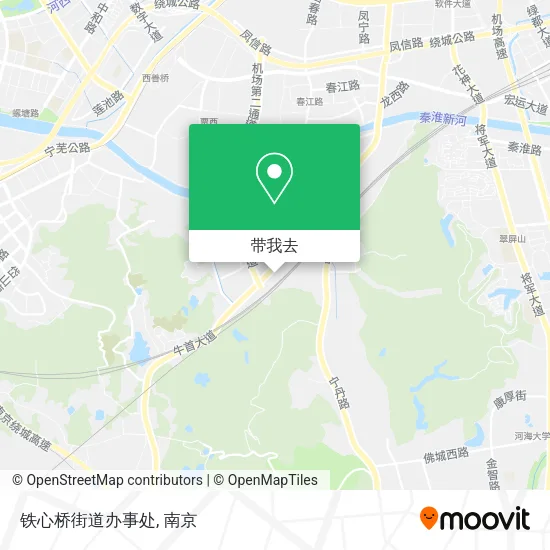 铁心桥街道办事处地图