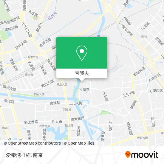 爱秦湾-1栋地图